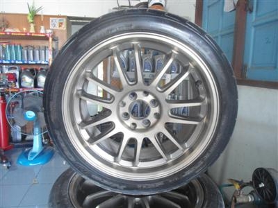 ขายล้อแม็ก re30 ขอบ17  4รู/100/114