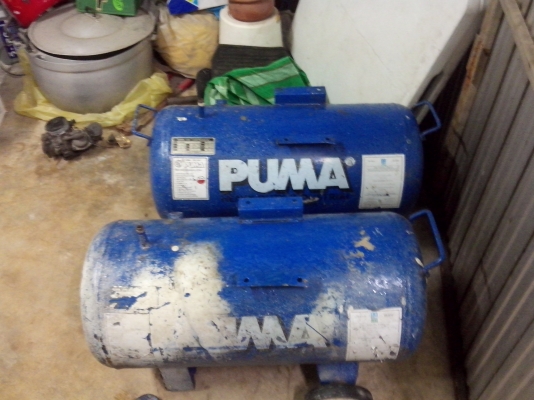 ขายถังลม 50 ลิตร PUMA สภาพสวยครับ ใบละครับ 1,000 ครับ