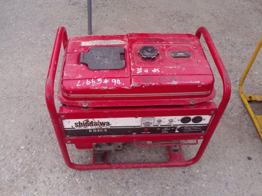 ขายเครื่องปั่นไฟเก่าญี่ปุ่น  220 V.  3 KVA.  จัดส่งได้ทั่วประเทศ