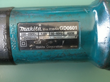 ขายเครื่องเจียรคอยาว Makita GD 0601 กำลังไฟ 400 W ขายเครื่องเจียรคอยาว Makita GD 0601 กำลังไฟ 400 W