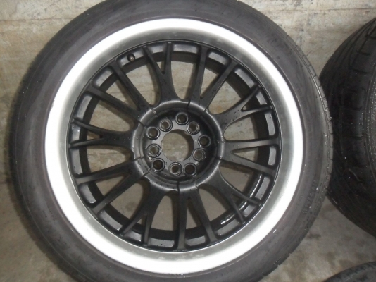 ล้อแม็ก 18นิ้ว 5รู100/114 พร้อมยาง 225/40R18 สวยๆ 4 ล้อ ราคา 6500 บาท