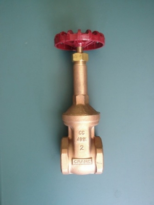 ขาย วาล์วประตูน้ำ GATE VALVE CRANE 2"
