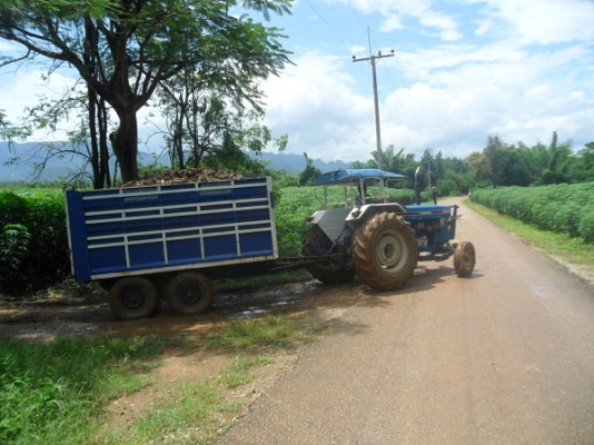 ขายแล้ว เทลเลอร์ดั้มพ์เกษตร  2คาน4ล้อ ขอบ16"  กระบะเหล็กคอกสูง ขนพืชไร่ได้เลย ขอบคุณ คุณป้อง สระบุรีมากครับ