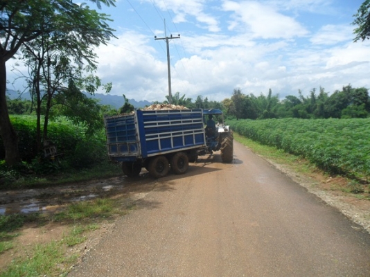 ขายแล้ว เทลเลอร์ดั้มพ์เกษตร  2คาน4ล้อ ขอบ16"  กระบะเหล็กคอกสูง ขนพืชไร่ได้เลย ขอบคุณ คุณป้อง สระบุรีมากครับ