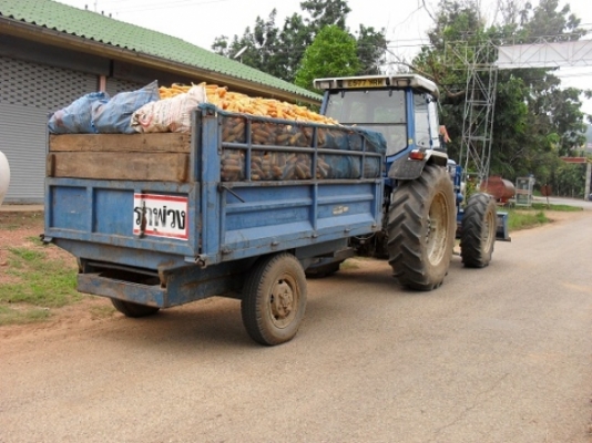 ขายแล้ว เทลเลอร์ดั้มพ์เกษตร  2คาน4ล้อ ขอบ16"  กระบะเหล็กคอกสูง ขนพืชไร่ได้เลย ขอบคุณ คุณป้อง สระบุรีมากครับ