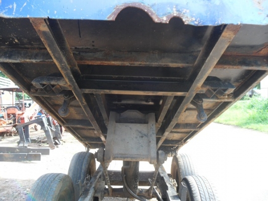 ขายแล้ว เทลเลอร์ดั้มพ์เกษตร  2คาน4ล้อ ขอบ16"  กระบะเหล็กคอกสูง ขนพืชไร่ได้เลย ขอบคุณ คุณป้อง สระบุรีมากครับ