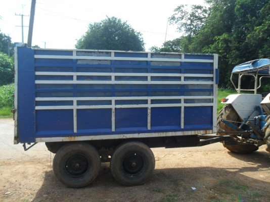 ขายแล้ว เทลเลอร์ดั้มพ์เกษตร  2คาน4ล้อ ขอบ16"  กระบะเหล็กคอกสูง ขนพืชไร่ได้เลย ขอบคุณ คุณป้อง สระบุรีมากครับ