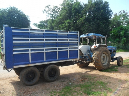 ขายแล้ว เทลเลอร์ดั้มพ์เกษตร  2คาน4ล้อ ขอบ16"  กระบะเหล็กคอกสูง ขนพืชไร่ได้เลย ขอบคุณ คุณป้อง สระบุรีมากครับ