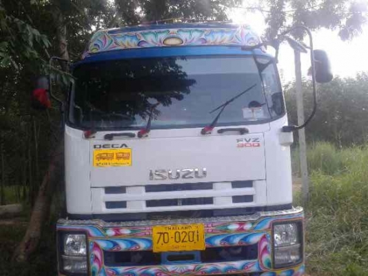 ISUZU FVZ300 ปี 55 2 เพลา ดั้มแม่ลูก 2 คาน กะบะ SKT งวดแม่ 49795 x 48 งวด ลูก 15500x30