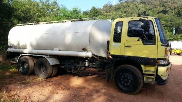 รถบรรทุกพ่วงแม่-ลูก บรรทุกของเหลว ยี่ห้อ HINO รุ่น FM227LA รถบรรทุกพ่วงแม่-ลูก บรรทุกของเหลว ยี่ห้อ HINO รุ่น FM227LA