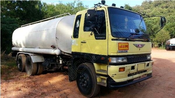 รถบรรทุกพ่วงแม่-ลูก บรรทุกของเหลว ยี่ห้อ HINO รุ่น FM227LA รถบรรทุกพ่วงแม่-ลูก บรรทุกของเหลว ยี่ห้อ HINO รุ่น FM227LA