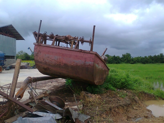 เรือดูดทราย เครื่องนิสสัน UD CW430  220 แรงม้า ปั้มดูดทราย 8 นิ้ว ดูดทรายได้แรง อย่างเต็มท่อ ๆ.มีทะเบียน.