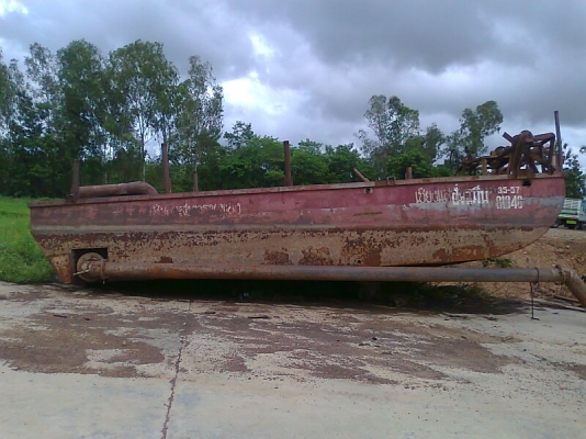 เรือดูดทราย เครื่องนิสสัน UD CW430  220 แรงม้า ปั้มดูดทราย 8 นิ้ว ดูดทรายได้แรง อย่างเต็มท่อ ๆ.มีทะเบียน.