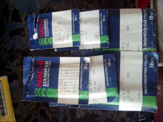 ขายดอกสว่าน ต๊าปเกลียว เหลือจากใช้(ของใหม่ราคาของเก่า)