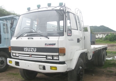 ขาย Roc 240 สิบล้อสองเพลาพื้นเรียบวางตู้ยาว 7.2 m โทร 088-4501277