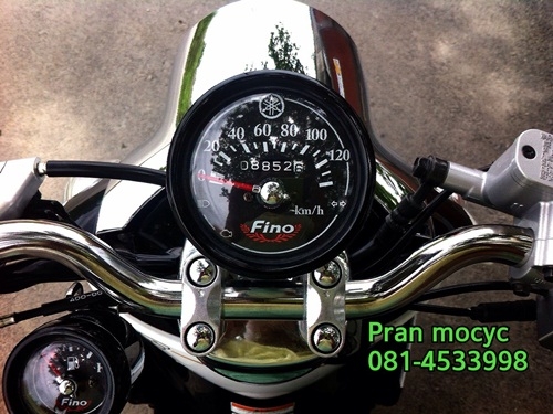 ขายyamaha fino สีขาวดำปี2556 ขายyamaha fino สีขาวดำปี2556