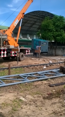 ขายส่งเครื่องปั่นไฟใหม่นำเข้า ASHITA-150 KVAมี2 เครื่องให้เลือกราคา375000บาท(0801153032)