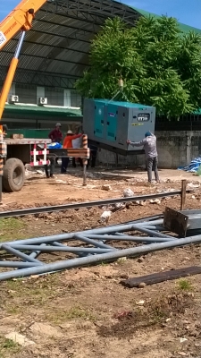 ขายส่งเครื่องปั่นไฟใหม่นำเข้า ASHITA-150 KVAมี2 เครื่องให้เลือกราคา375000บาท(0801153032)