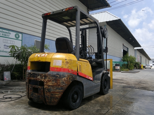 ขายรถฟอร์คลีฟท์ TCM FD25C-3 เสาฟูลฟรีเข้าตู้ได้ ติดไซด์ชิฟท์จากนอก สูง 3เมตร ดีเซลเกียร์ออโต้ปี2008,รถนอกนำเข้า รถสวยราคาไม่แพงครับติดต่อ มานะ 085-9049669