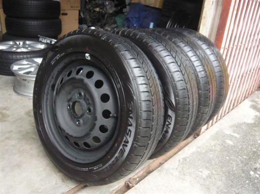 ล้อกะทะมิราจ พร้อมฝาครอบ ใหม่ ถอดป้ายแดง