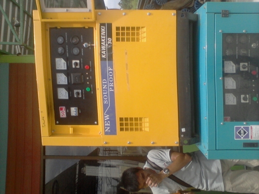 ขายเครื่องปั่นไฟใหม่นำเข้าKAWAKENKI KK-30 KVA(0801153032)