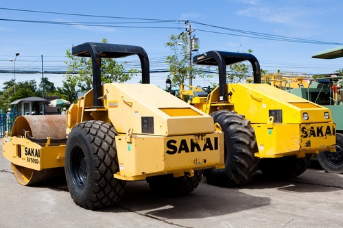รถบดสั่นสะเทือน 10 ตัน Sakai SV505D สภาพใหม่กิ๊บ เพียง 300 ชม. รถเก่านำเข้าจากอเมริกา เพิ่งเหยียบถึง