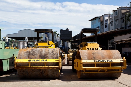 รถบดสั่นสะเทือน 10 ตัน Sakai SV505D สภาพใหม่กิ๊บ เพียง 300 ชม. รถเก่านำเข้าจากอเมริกา เพิ่งเหยียบถึง