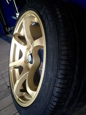 ขาซิ่งต้องทางนี้!! ล้อแม็ก 18" RG-S พร้อมยาง 235/45-18 นันกัง (NANKANG)   ทั้งชุด ยางใหม่+แม็กใหม่ ราคาพิเศษ เพียง 29,500 เท่านั้น (จำนวนจำกัด)