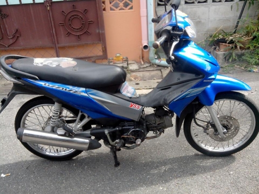 ขายเวฟ 110i ปี52 สีน้ำเงิน-เทา เล่มพร้อมโอนภาษีไม่ขาด เครื่องดัง (ขายตามสภาพ)