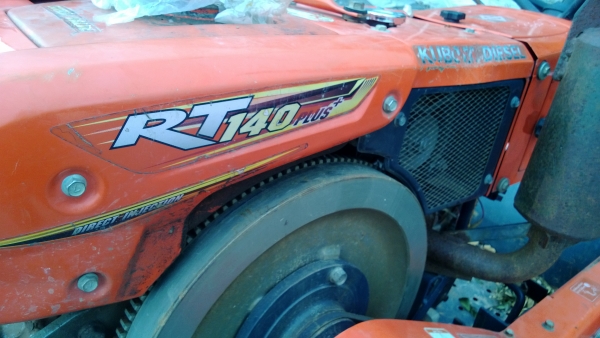 โล็ะไปเลยครับ KUBOTA KRT 140 PLUS รุ่นใหม่  มีใบมีด ดันดิน