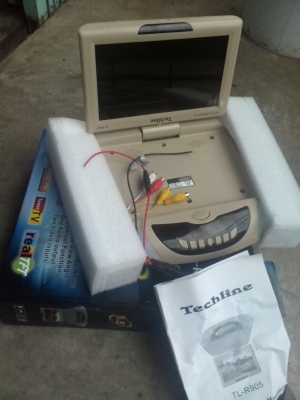 ขายจอเพดาน Techline. 9.5นิ้ว สภาพใหม่ ซื้อมายังไม่ได้ใช้งาน