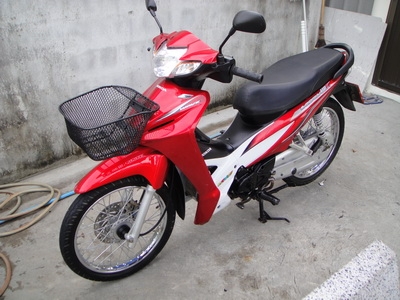 ขาย Wave PGM-Fi 110 CCปี 54 2011 สีแดงขาว