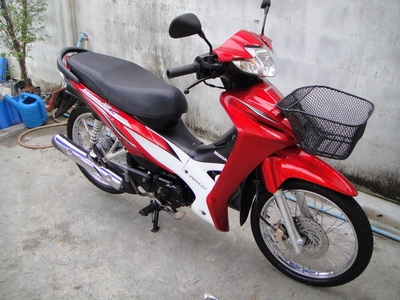 ขาย Wave PGM-Fi 110 CCปี 54 2011 สีแดงขาว