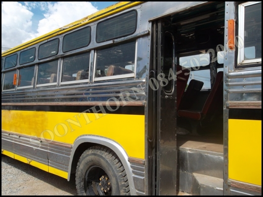 ขายด่วนรถบัส รับส่งนักเรียน-พนักงาน BENZ เครื่อง NISSAN 180 แรง /54 ที่นั่ง รถสภาพพร้อมใช้งาน ราคาสุดคุ้ม
