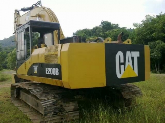 ขายรถแบ็คโฮ CAT E200B   โซ่ดี เครื่อง 6D15 turbo เล่มทะเบียน