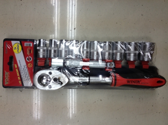 บล็อค 12 ชิ้น WINDY รุ่นงานหนัก