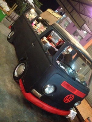 ขายตู้โฟล์คแตงโม ไฟเลี้ยวล่าง