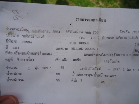 ขาย HONDA DREAM 110i ปี54 สภาพใหม่ เครื่องแน่นๆ เงียบๆ ราคา 16,000.- อยู่เชียงใหม่ ขาย HONDA DREAM 110i ปี54 สภาพใหม่ เครื่องแน่นๆ เงียบๆ ราคา 16,000.- อยู่เชียงใหม่
