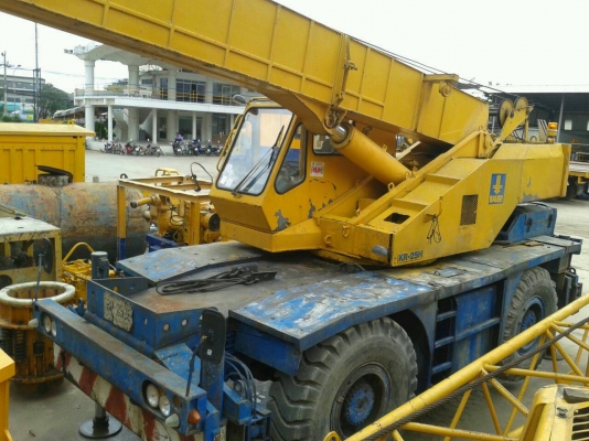 ขายรถเครน 4 ล้อ 25 ตัน KATO 25 H เอกสารเล่มทะเยียน