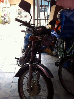 Yamaha RXS 115 ทะเบียน พรบ ทะเบียนบ้าน บัตรประชน พร้อมโอน
