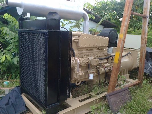 ขายเครื่องปั่นไฟ Cummins Big Camp 4 ขนาด 375 KVA. เซตนอก