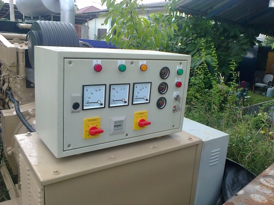 ขายเครื่องปั่นไฟ Cummins Big Camp 4 ขนาด 375 KVA. เซตนอก