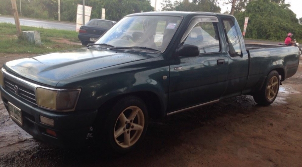 ***ขายแล้วครับขอบคุณ Truck2hand ขายกระบะแค็ป TOYOTA ไมตี้เอ็กส์ 2.5 ปี37/94 เครื่องเดิมเกียร์เดิม แห้งดี แรง ช่วงล่างแน่นคัสซีสวยไม่ผุไม่ดาม รถมีโดนมา แต่เก็บงานแล้ว ทำตาเต็ม โป่งหน้า-หลัง พ.พาวเวอร์ แอร์ ภายในสวยคอนโซลครบ ยางดี4เส้น ล้อแม็ก พื้นกระบะสวย