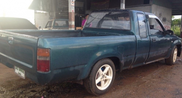 ***ขายแล้วครับขอบคุณ Truck2hand ขายกระบะแค็ป TOYOTA ไมตี้เอ็กส์ 2.5 ปี37/94 เครื่องเดิมเกียร์เดิม แห้งดี แรง ช่วงล่างแน่นคัสซีสวยไม่ผุไม่ดาม รถมีโดนมา แต่เก็บงานแล้ว ทำตาเต็ม โป่งหน้า-หลัง พ.พาวเวอร์ แอร์ ภายในสวยคอนโซลครบ ยางดี4เส้น ล้อแม็ก พื้นกระบะสวย