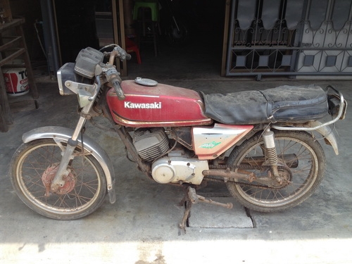 Suzuki - K125 M2 ตัวสุดท้าย / Kawasaki-GTO แห้งๆครับ