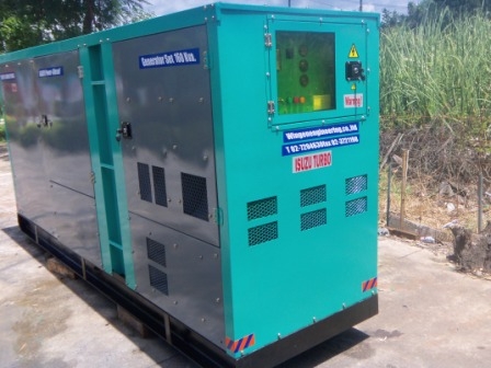 ขายเครื่องปั่นไฟ 160 KVA.พิเศษแถมชุด AUTO-START-STOPชุดคุมATS.ต่อเป็นเครื่องสำรองไฟใด้/รับประกัน 12 เดือน