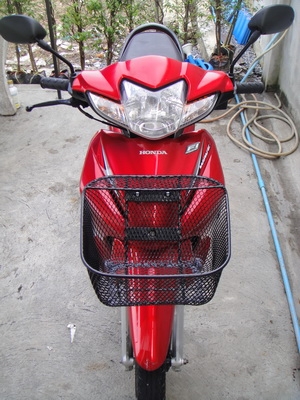 ขาย Wave PGM-Fi 110 CCปี 54 2011 สีแดงขาว เดิมๆ วิ่ง 1XXXX โล