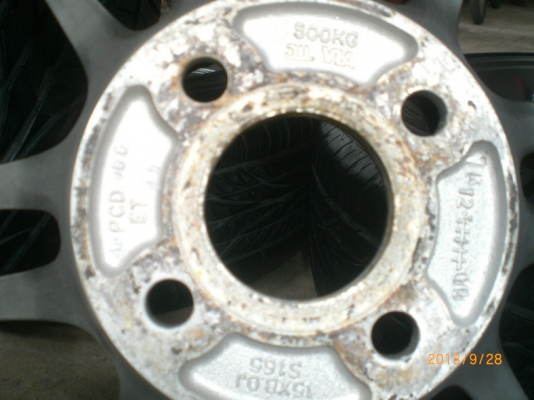 แม็กRPF1 15"x8"et35 4รู100 พร้อมยาง ปี11ราคา9800