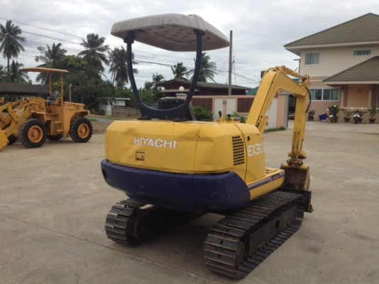 รถแบคโฮล HITACHI EX30-2 นำเข้าเอง มือสองจากญี่ปุ่น