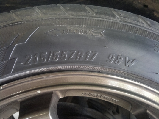 ขายล้อแม็ก RX8 ขอบ17 1ชุดคัฟ